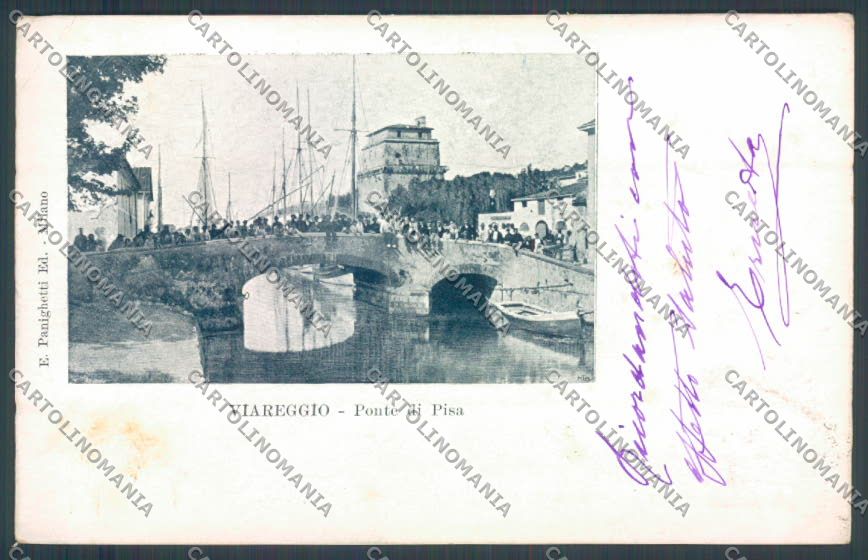 Lucca Viareggio cartolina ZB5499 – fronte