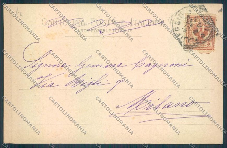 Lucca Viareggio cartolina ZB5499 – retro