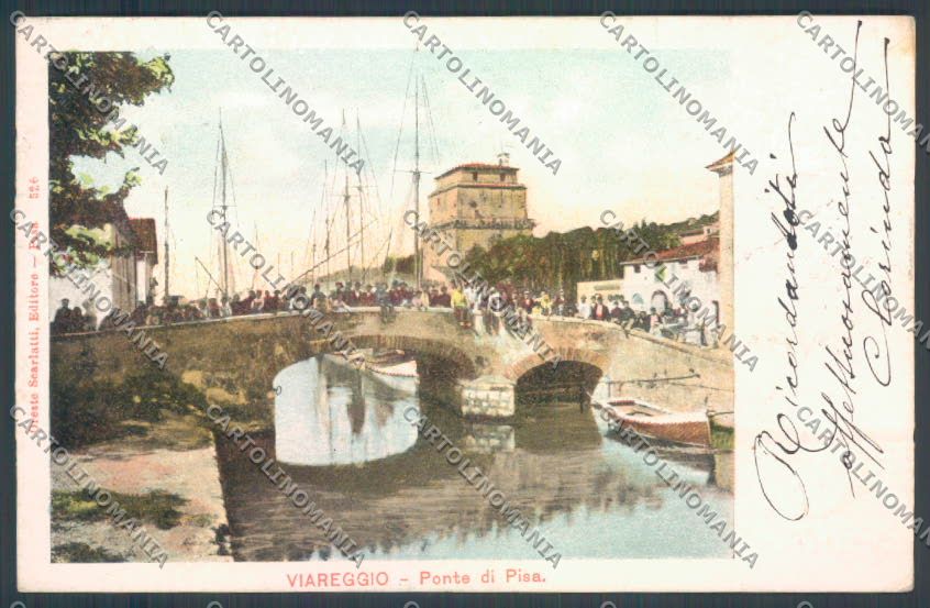 Lucca Viareggio cartolina ZB5501 – fronte