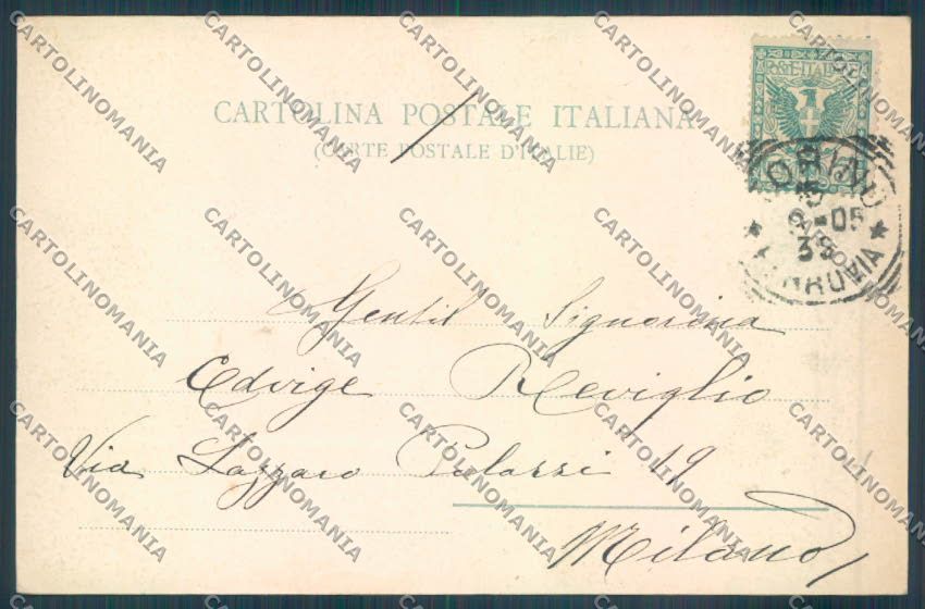 Lucca Viareggio cartolina ZB5501 – retro