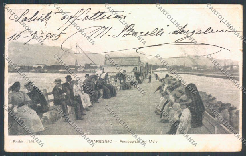Lucca Viareggio cartolina ZB5506 – fronte