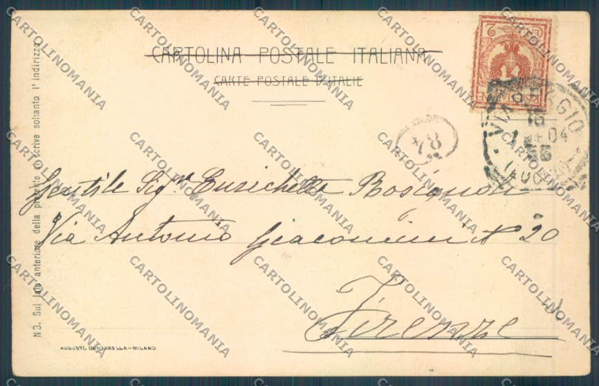 Lucca Viareggio cartolina ZB5506 – retro