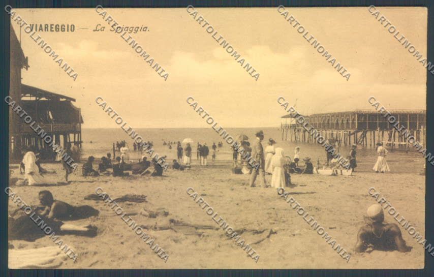 Lucca Viareggio cartolina ZB5508 – fronte