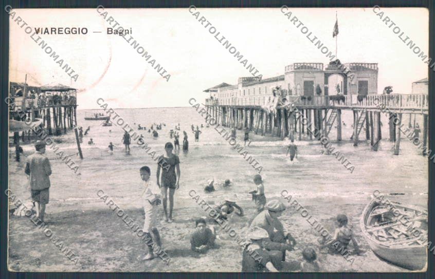 Lucca Viareggio cartolina ZB5512 – fronte