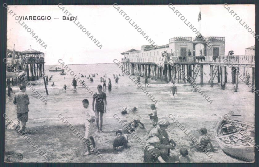 Lucca Viareggio cartolina ZB5514 – fronte