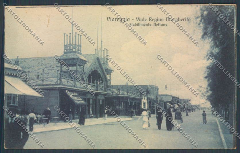 Lucca Viareggio PIEGA cartolina ZB5524 – fronte