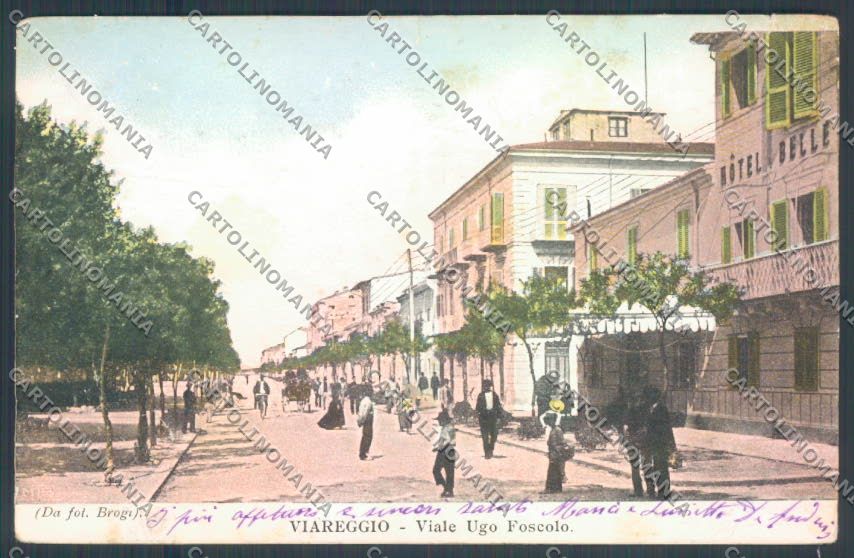 Lucca Viareggio PIEGHINA cartolina ZB5528 – fronte