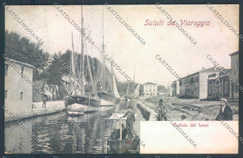 Lucca Viareggio cartolina ZB5529 – fronte