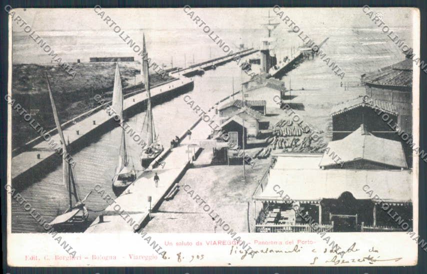 Lucca Viareggio cartolina ZB5531 – fronte