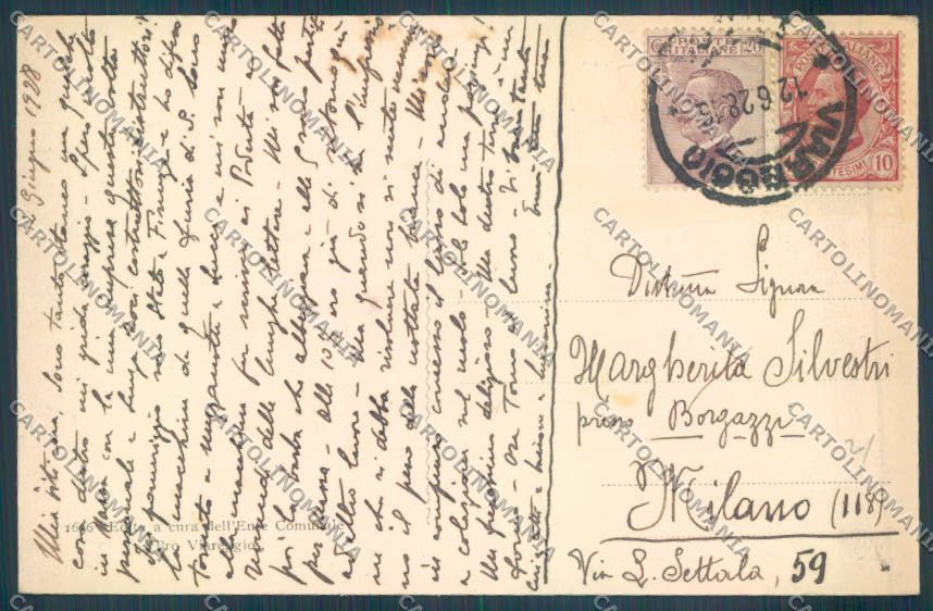 Lucca Viareggio cartolina ZB5534 – retro