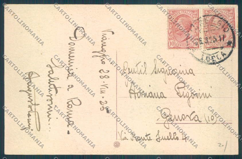 Lucca Viareggio cartolina ZB5538 – retro