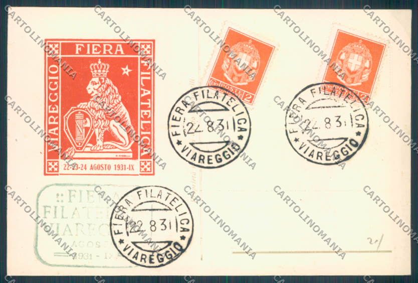 Lucca Viareggio cartolina ZB5539 – retro