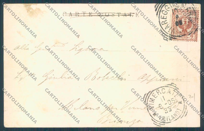 Lucca Viareggio cartolina ZB5542 – retro