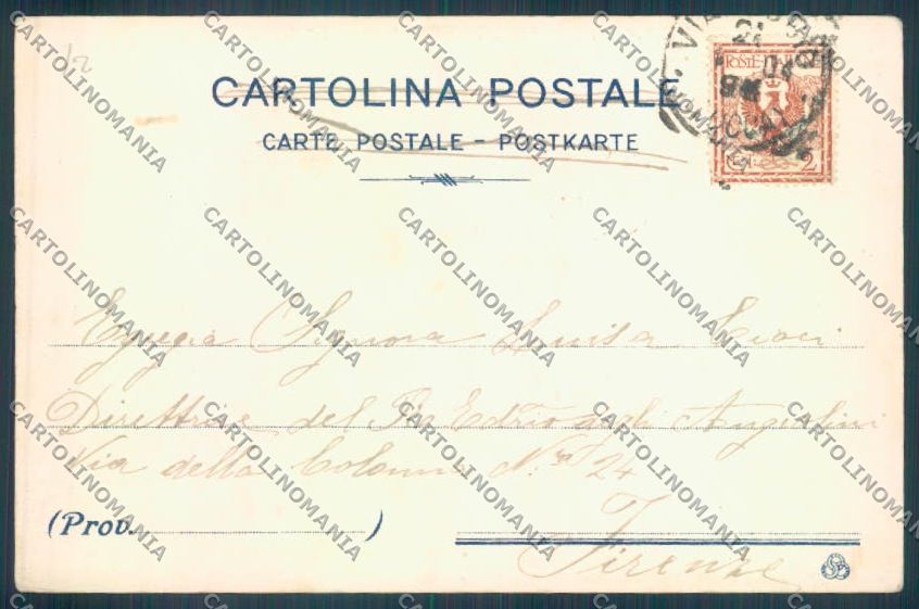 Lucca Viareggio cartolina ZB5547 – retro