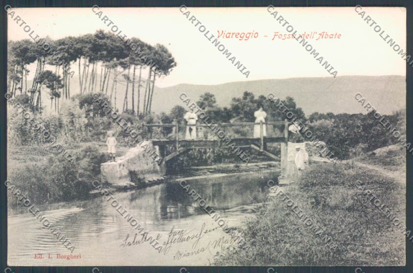 Lucca Viareggio cartolina ZB5548 – fronte