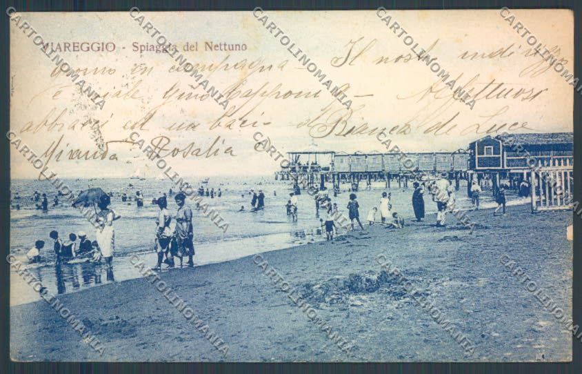 Lucca Viareggio cartolina ZB5553 – fronte