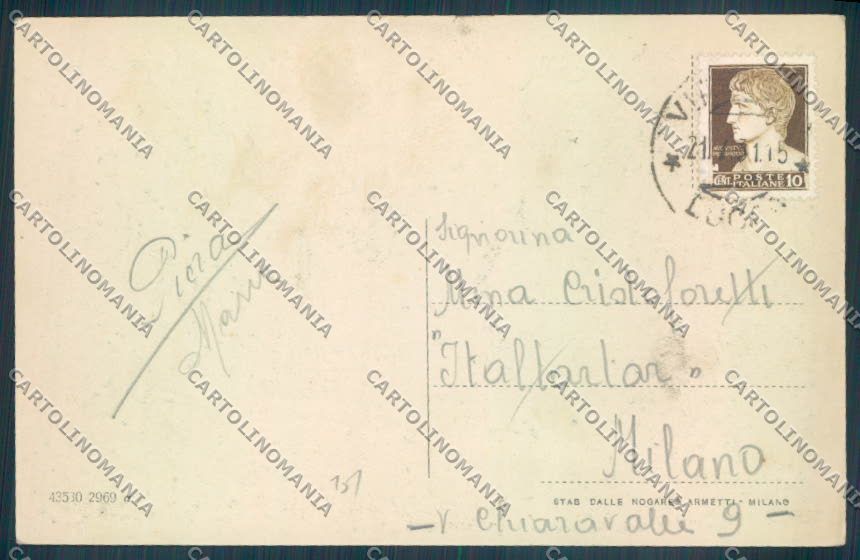 Lucca Viareggio cartolina ZB5557 – retro
