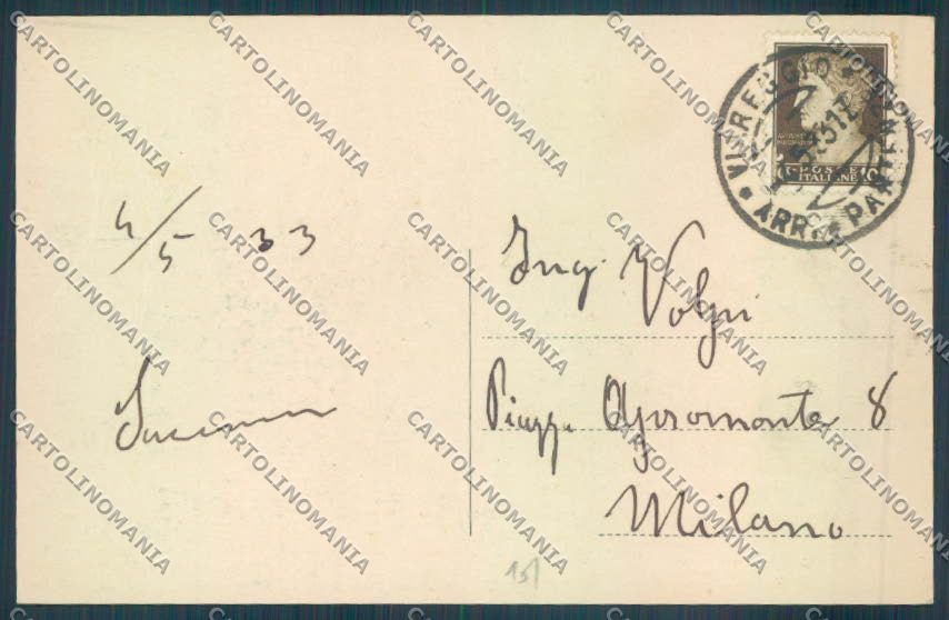 Lucca Viareggio cartolina ZB5559 – retro