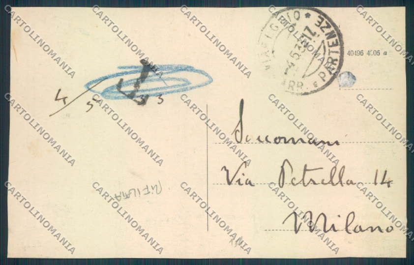 Lucca Viareggio STRAPPINO RIFILATA cartolina ZB5560 – retro