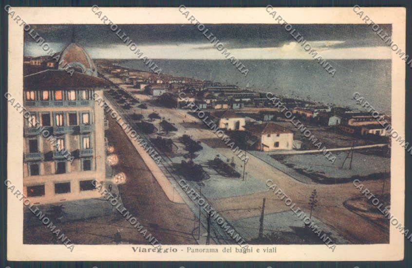 Lucca Viareggio Chiaro di Luna cartolina ZB5564 – fronte