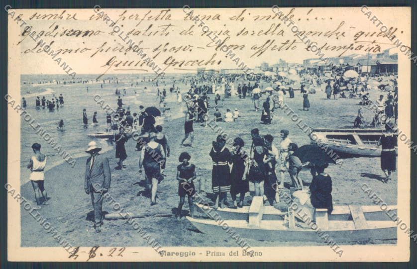 Lucca Viareggio cartolina ZB5567 – fronte