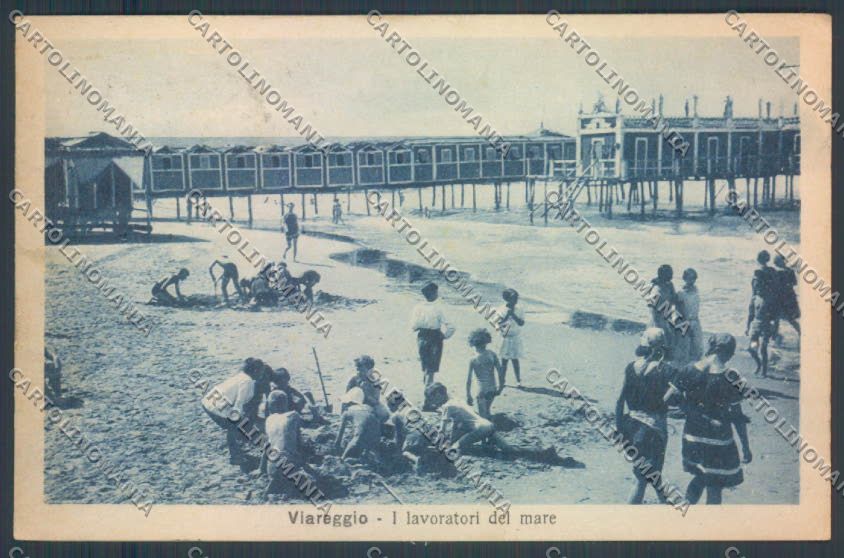 Lucca Viareggio cartolina ZB5572 – fronte
