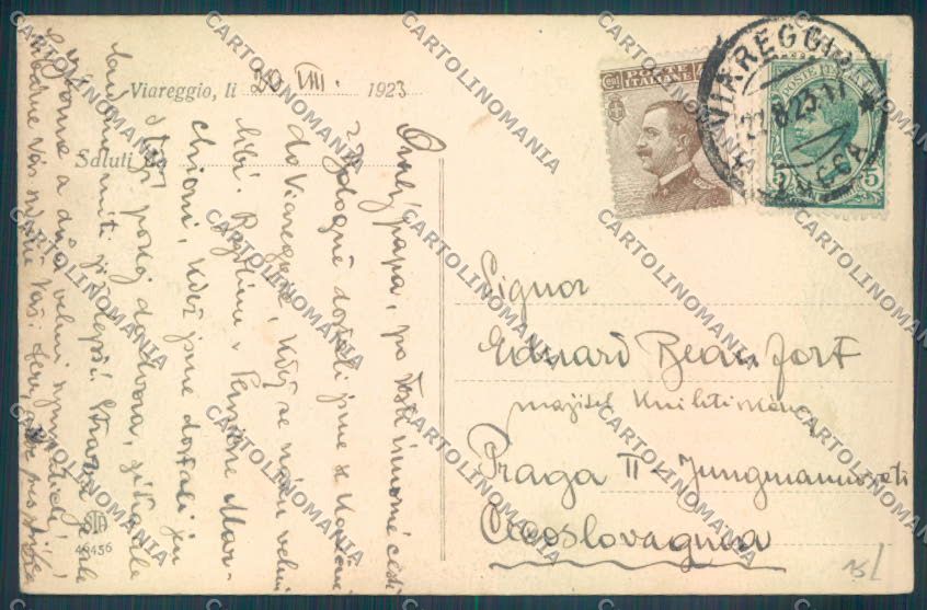 Lucca Viareggio Veliero cartolina ZB5583 – retro