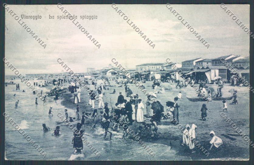 Lucca Viareggio cartolina ZB5588 – fronte