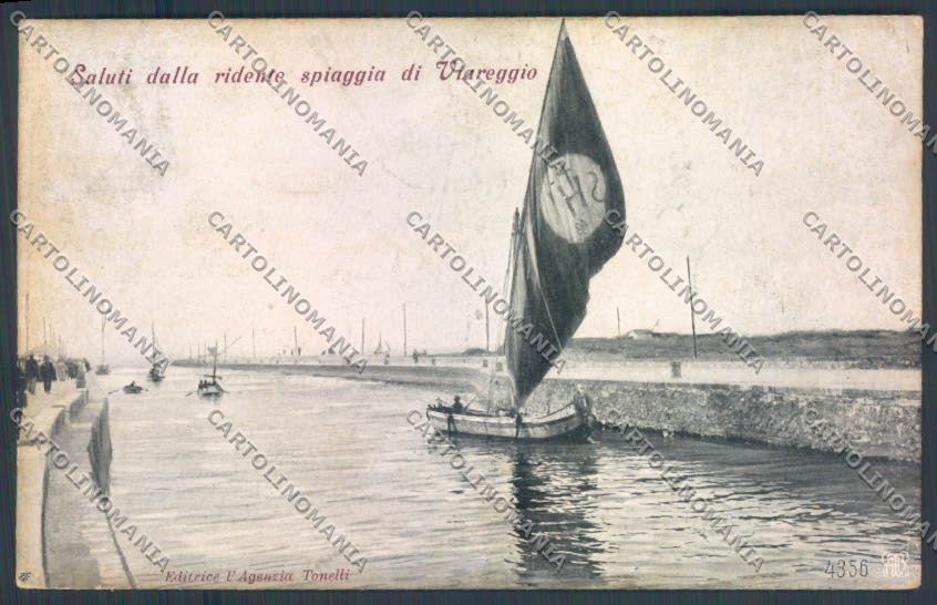 Lucca Viareggio cartolina ZB5592 – fronte