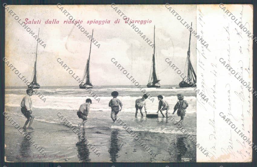 Lucca Viareggio cartolina ZB5594 – fronte