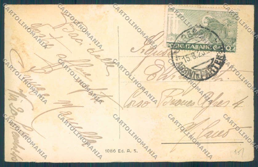 Lucca Viareggio cartolina ZB5596 – retro