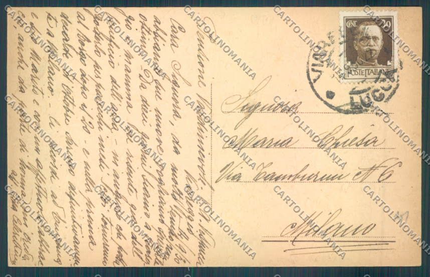 Lucca Viareggio cartolina ZB5601 – retro
