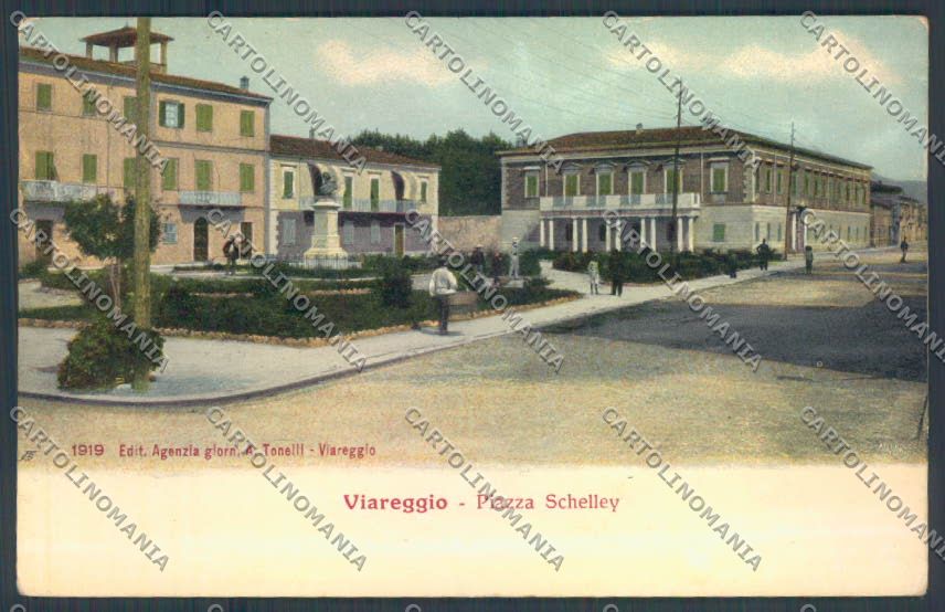 Lucca Viareggio cartolina ZB5611 – fronte
