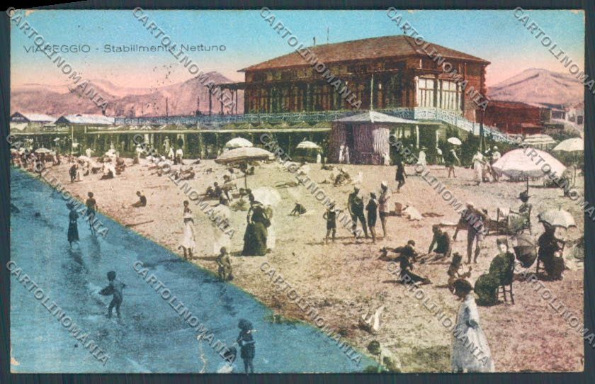 Lucca Viareggio PIEGHE cartolina ZB5613 – fronte