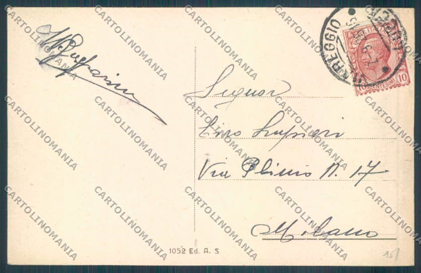 Lucca Viareggio cartolina ZB5617 – retro