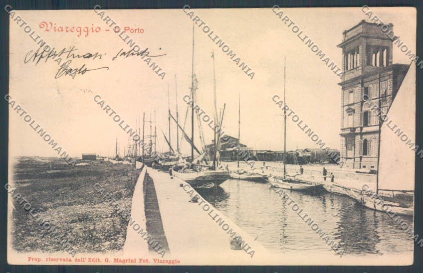 Lucca Viareggio cartolina ZB5623 – fronte