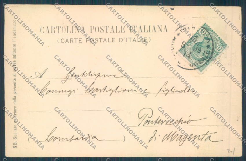 Lucca Viareggio cartolina ZB5623 – retro