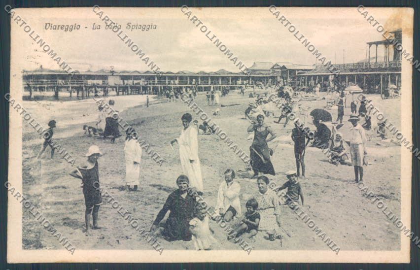 Lucca Viareggio cartolina ZB5628 – fronte