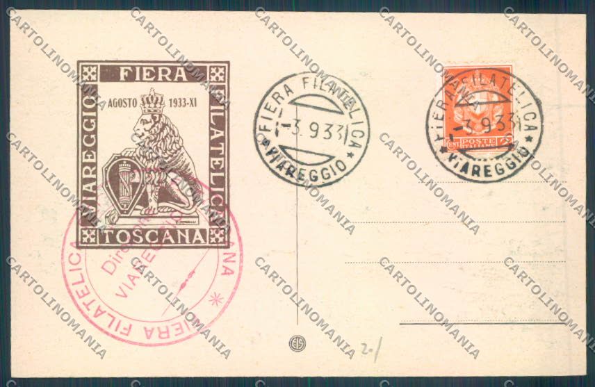 Lucca Viareggio cartolina ZB5630 – retro