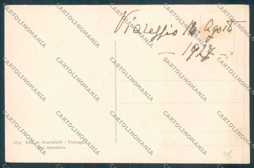Lucca Viareggio cartolina ZB5632 – retro