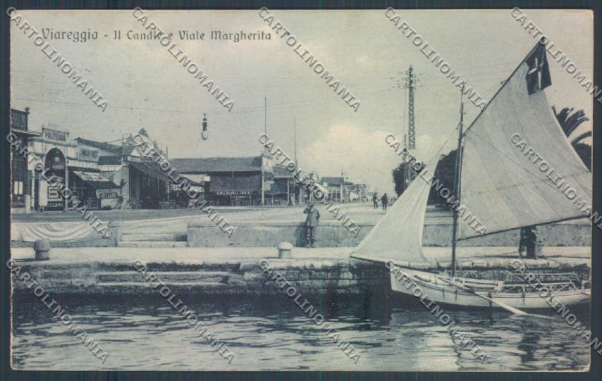 Lucca Viareggio SCOLLATA cartolina ZB5641 – fronte