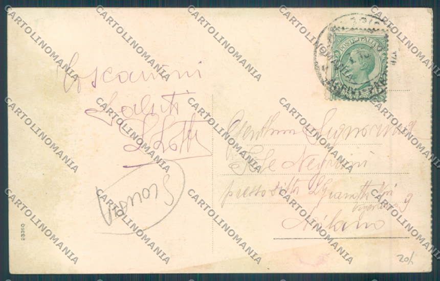 Lucca Viareggio SCOLLATA cartolina ZB5641 – retro