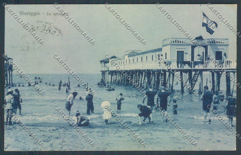 Lucca Viareggio cartolina ZB5646 – fronte