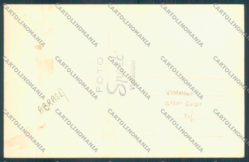 Lucca Viareggio Bagni Guido Foto ABRASA cartolina ZB5650 – retro