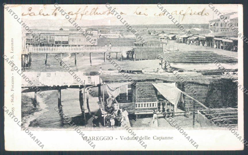 Lucca Viareggio cartolina ZB5662 – fronte