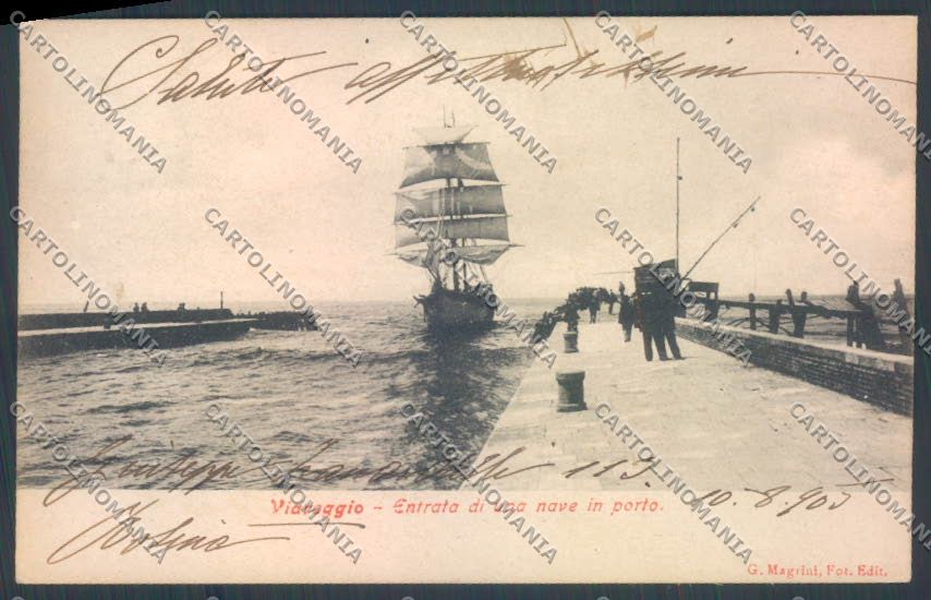 Lucca Viareggio Veliero cartolina ZB5665 – fronte
