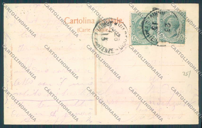 Lucca Viareggio cartolina ZB5666 – retro
