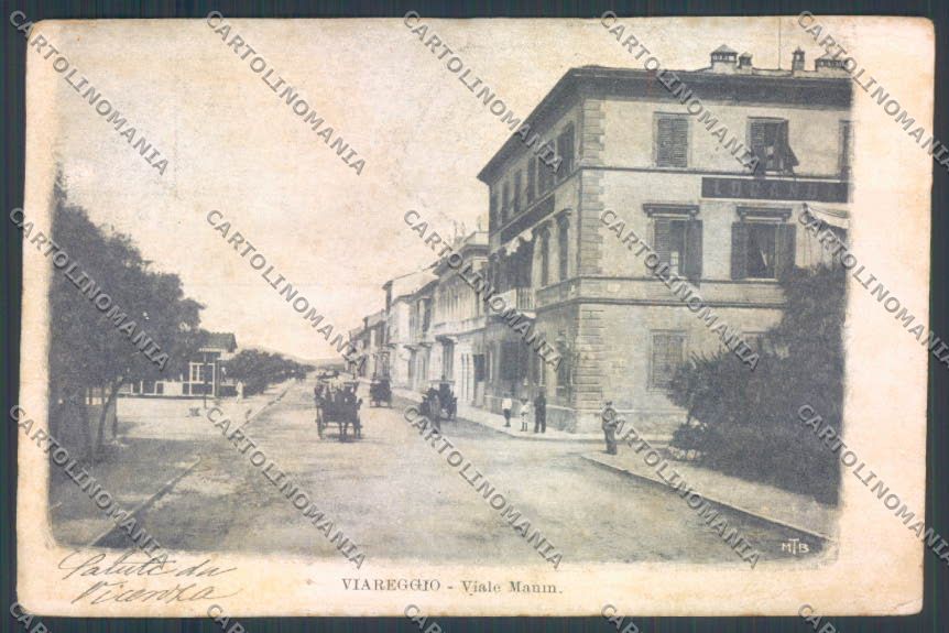 Lucca Viareggio Pubblicitaria cartolina ZB5669 – fronte