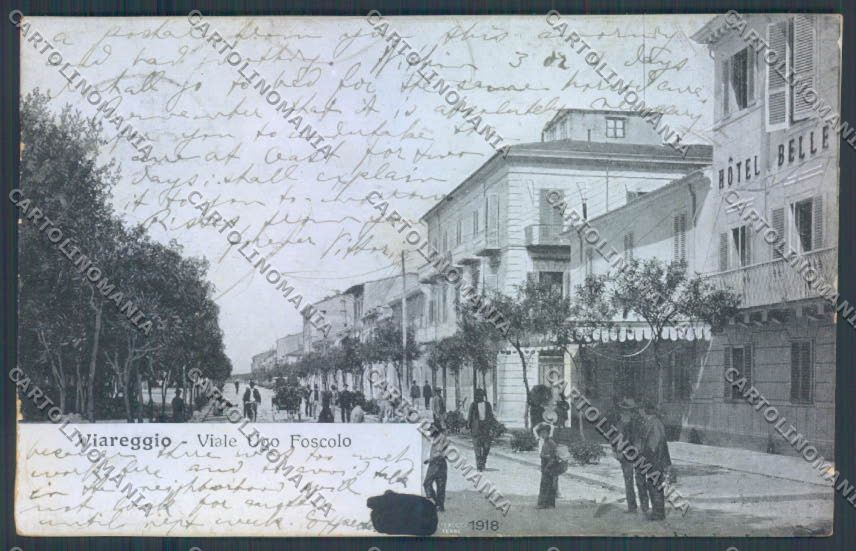 Lucca Viareggio PIEGATA cartolina ZB5670 – fronte