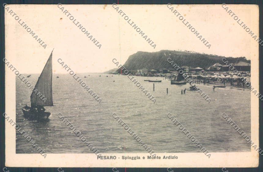 Pesaro Urbino Città PIEGHINE cartolina ZB5685 – fronte